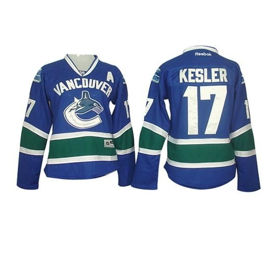 Reebok EDGE Ryan Kesler Vancouver Canucks Womens Home Authentic Jersey - Blue
