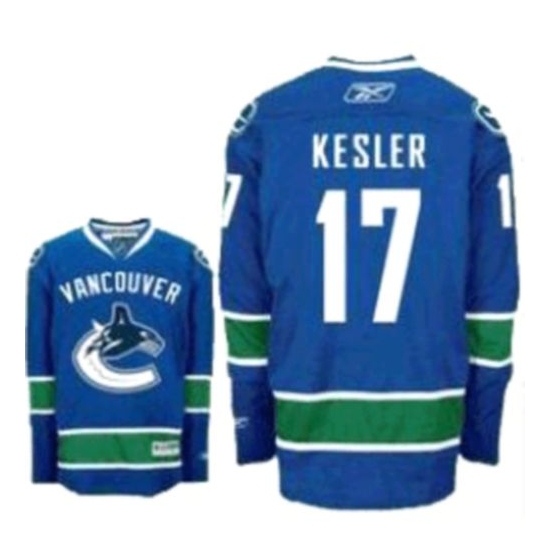 Reebok Ryan Kesler Vancouver Canucks Premier Jersey - Blue