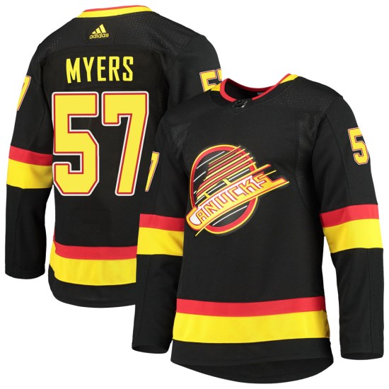 Adidas Tyler Myers Vancouver Canucks Authentic Alternate Primegreen Pro Jersey - Black
