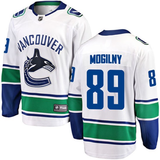 Fanatics Branded Alexander Mogilny Vancouver Canucks Breakaway Away Jersey - White