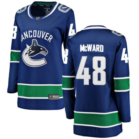 Fanatics Branded Cole McWard Vancouver Canucks Women's Breakaway Home Jersey - Blue