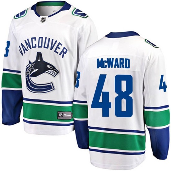 Fanatics Branded Cole McWard Vancouver Canucks Youth Breakaway Away Jersey - White