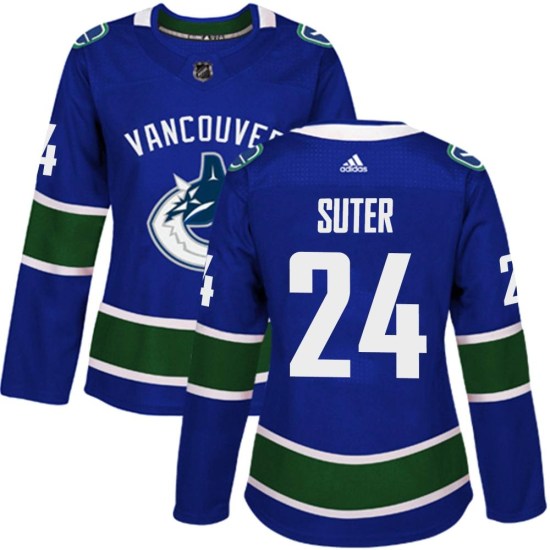 Adidas Pius Suter Vancouver Canucks Women's Authentic Home Jersey - Blue