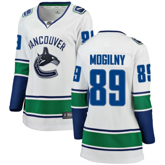 Fanatics Branded Alexander Mogilny Vancouver Canucks Women's Breakaway Away Jersey - White