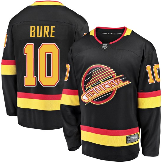 Fanatics Branded Pavel Bure Vancouver Canucks Premier Breakaway 2019/20 Flying Skate Jersey - Black
