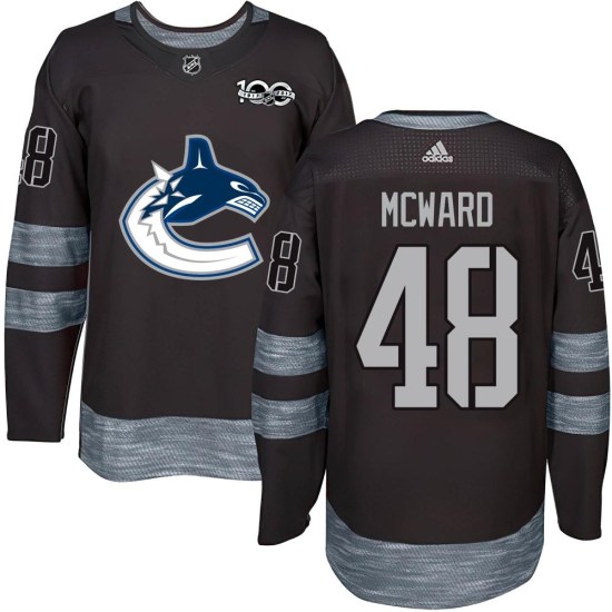 Cole McWard Vancouver Canucks Authentic 1917-2017 100th Anniversary Jersey - Black