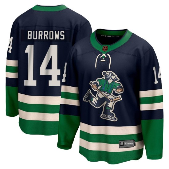 Fanatics Branded Alex Burrows Vancouver Canucks Youth Breakaway Special Edition 2.0 Jersey - Navy
