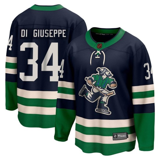 Fanatics Branded Phillip Di Giuseppe Vancouver Canucks Youth Breakaway Special Edition 2.0 Jersey - Navy