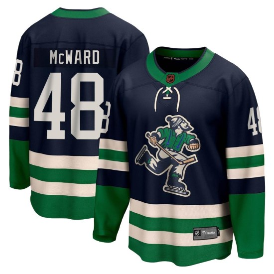 Fanatics Branded Cole McWard Vancouver Canucks Youth Breakaway Special Edition 2.0 Jersey - Navy