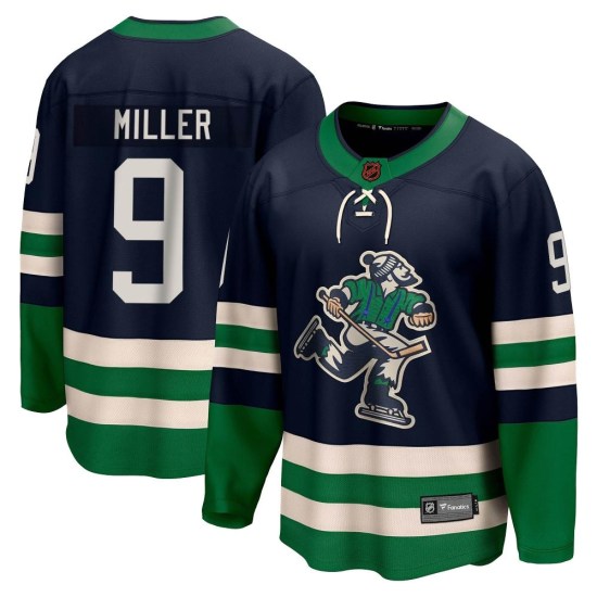 Fanatics Branded J.T. Miller Vancouver Canucks Youth Breakaway Special Edition 2.0 Jersey - Navy