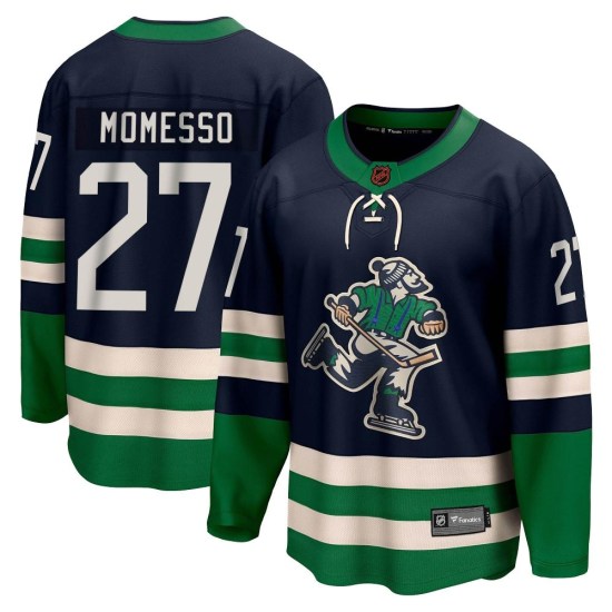 Fanatics Branded Sergio Momesso Vancouver Canucks Youth Breakaway Special Edition 2.0 Jersey - Navy