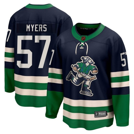 Fanatics Branded Tyler Myers Vancouver Canucks Youth Breakaway Special Edition 2.0 Jersey - Navy