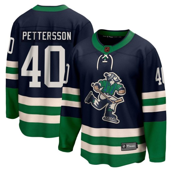 Fanatics Branded Elias Pettersson Vancouver Canucks Youth Breakaway Special Edition 2.0 Jersey - Navy