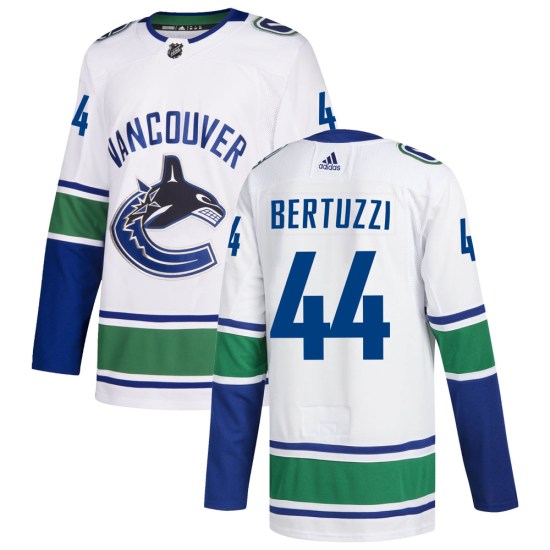 Adidas Todd Bertuzzi Vancouver Canucks Youth Authentic zied Away Jersey - White