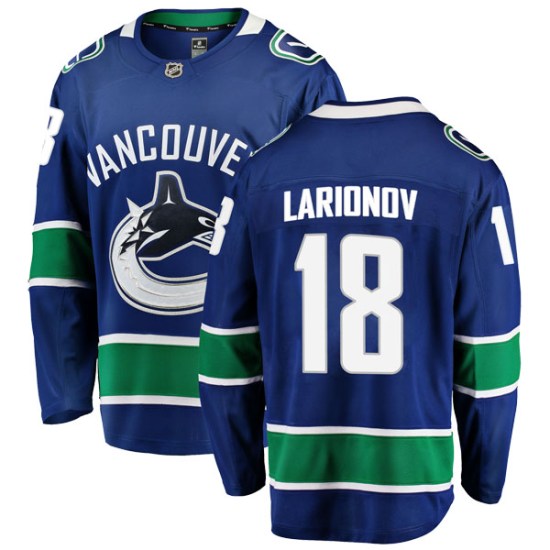 Fanatics Branded Igor Larionov Vancouver Canucks Youth Breakaway Home Jersey - Blue
