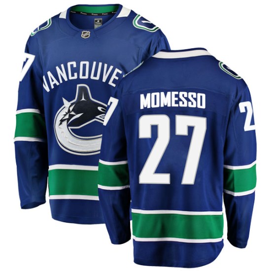 Fanatics Branded Sergio Momesso Vancouver Canucks Youth Breakaway Home Jersey - Blue